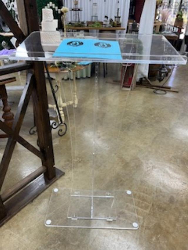 Where to rent PODIUM, ACRYLIC in White Oak TX